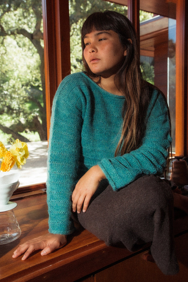 Baklava Knit Sea Green