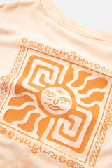Cosmic Rays Vintage LS T-Shirt Coral