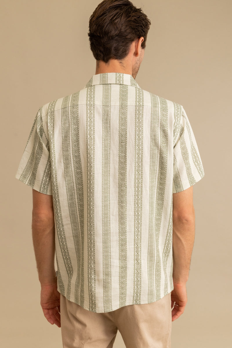 Stripe SS Shirt Natural
