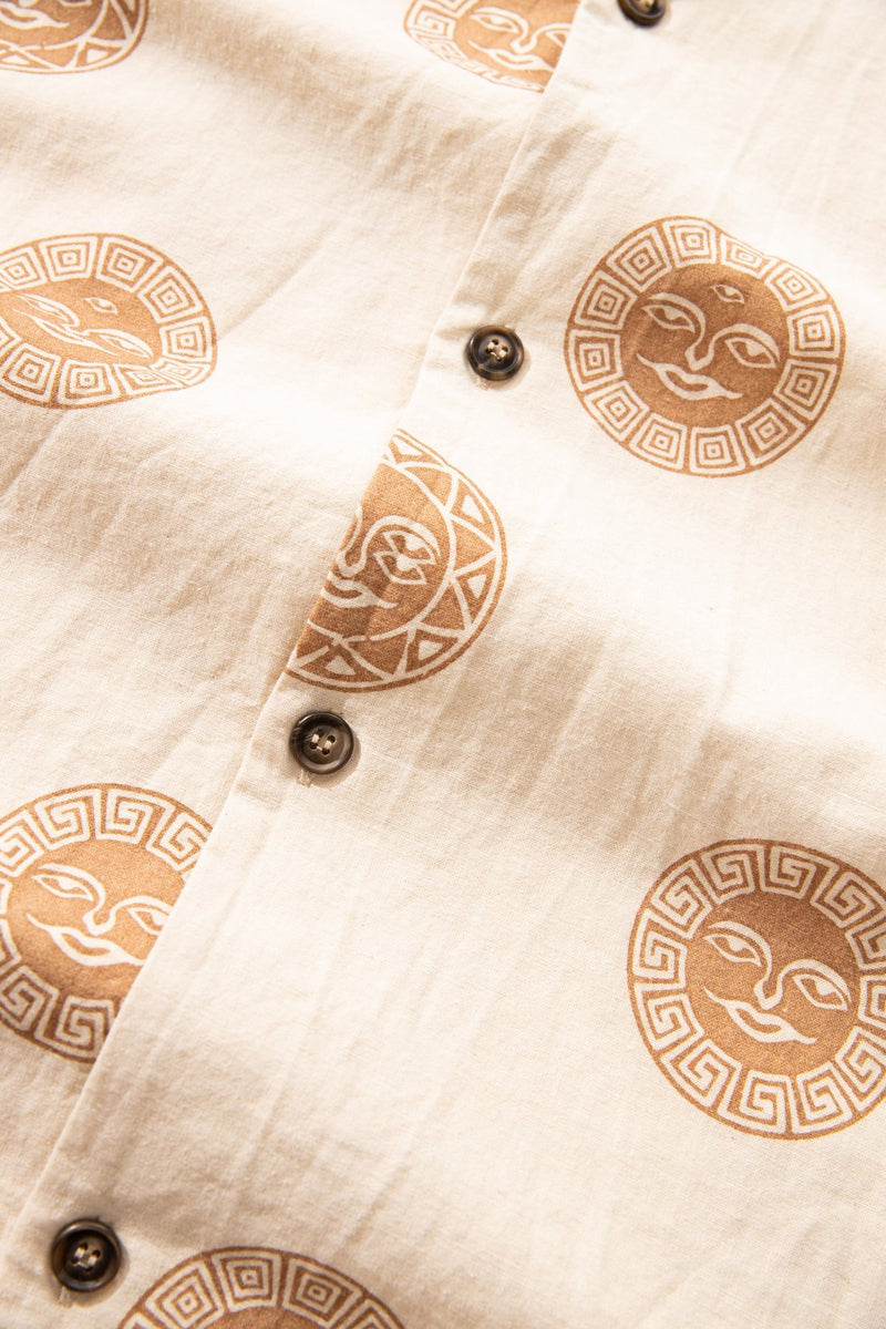 Sun Stamp SS Shirt Natural