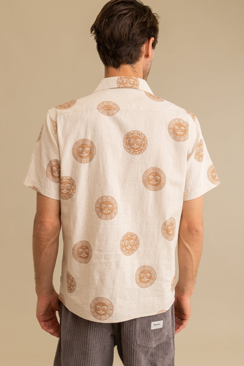 Sun Stamp SS Shirt Natural