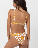 Pacific Floral Underwire Top Golden