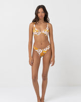 Pacific Floral Underwire Top Golden