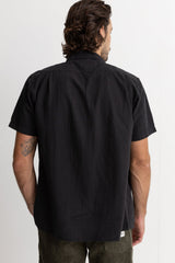 Classic Linen SS Shirt Vintage Black