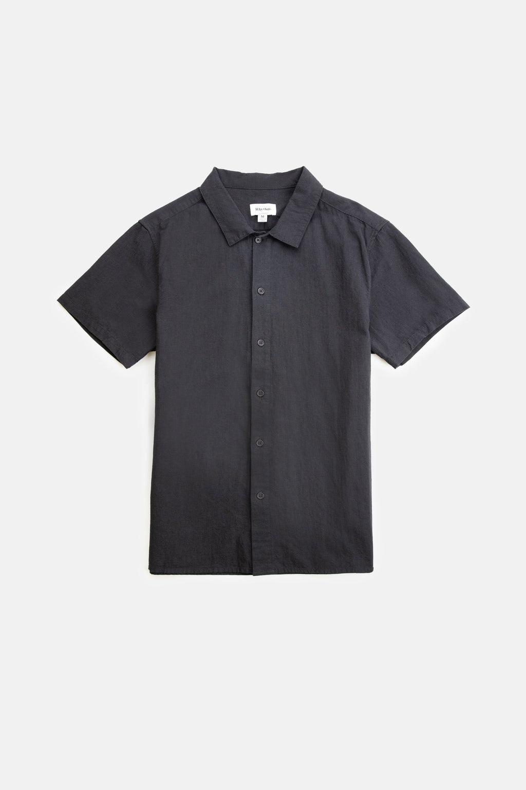 Basic Cotton Button Up Short Sleeve Shirt Cream – Rhythm US