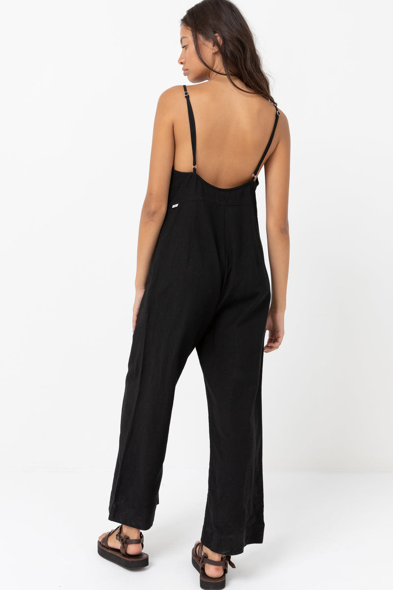 Cool And Classy Black Jumpsuit