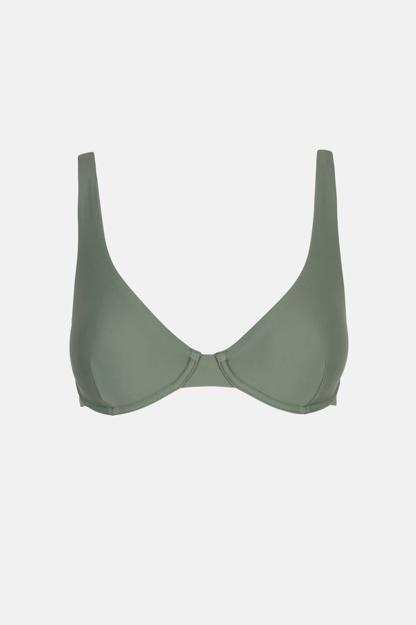 Classic Underwire Top Olive