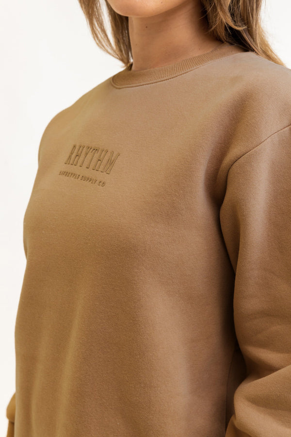 Weekender Crew Neck Fleece Mocha