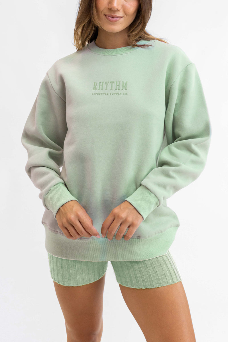 Weekender Crew Neck Fleece Sage