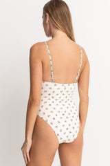 Harlow Floral Classic One Piece Natural