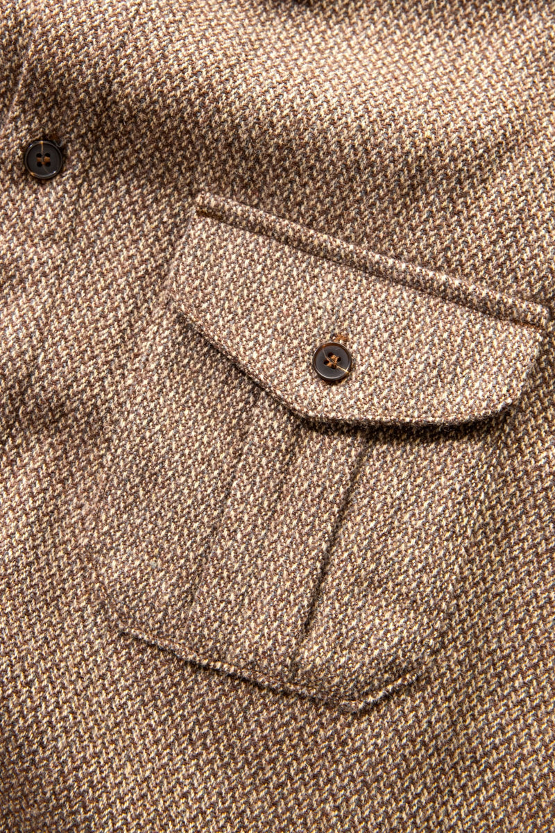 Tweed Ls Flannel Vintage Brown