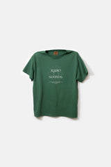 Record Band SS T-Shirt Vintage Green
