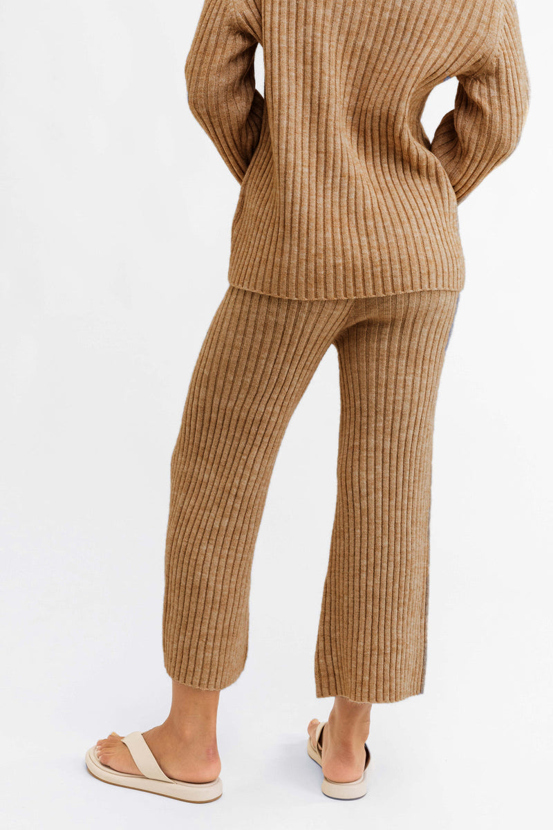 Daisy Knit Pant Mocha