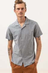 Linen Cuban SS Shirt Seafoam
