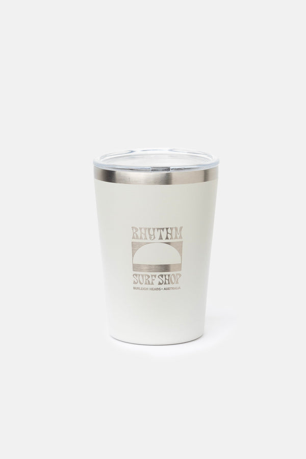 Project PARGO x Rhythm - 12oz Insulated Coffee Cup Surf Shop Bone White