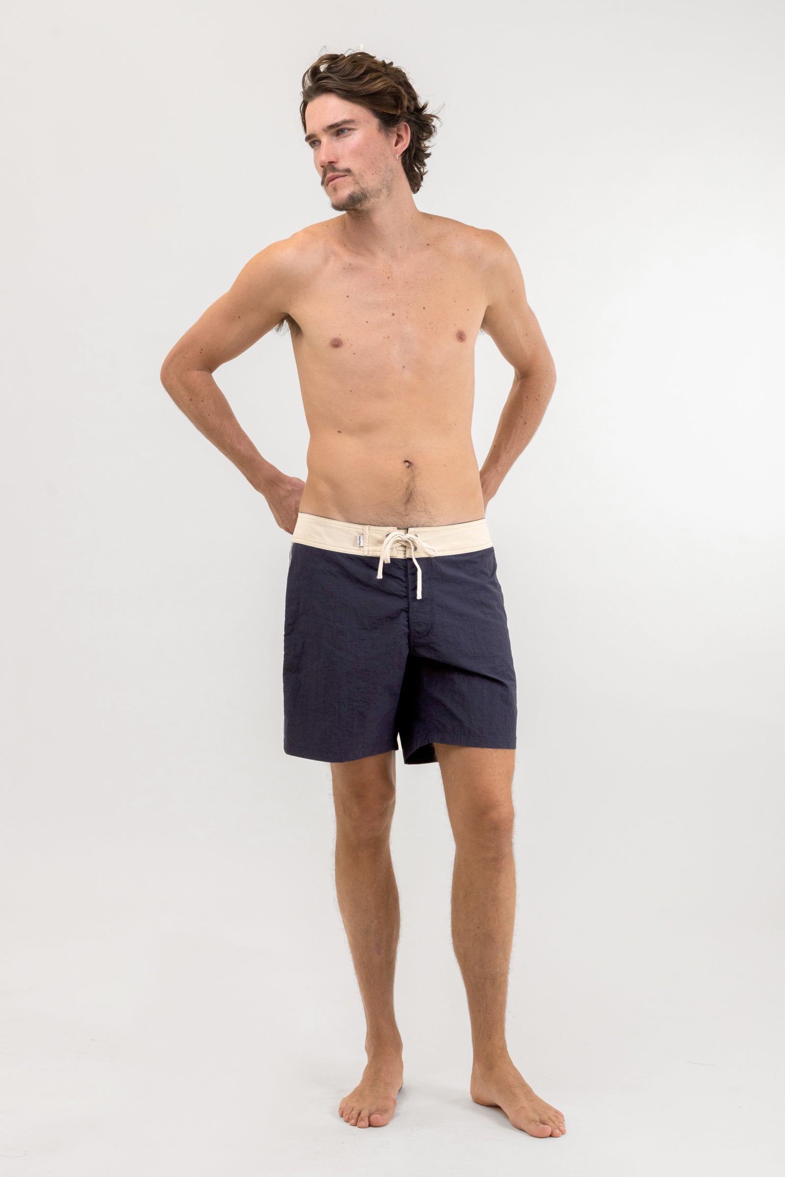 リズム Rhythm / メンズショーツSide Stripe Trunk Side Stripe Trunk Navy – Rhythm US