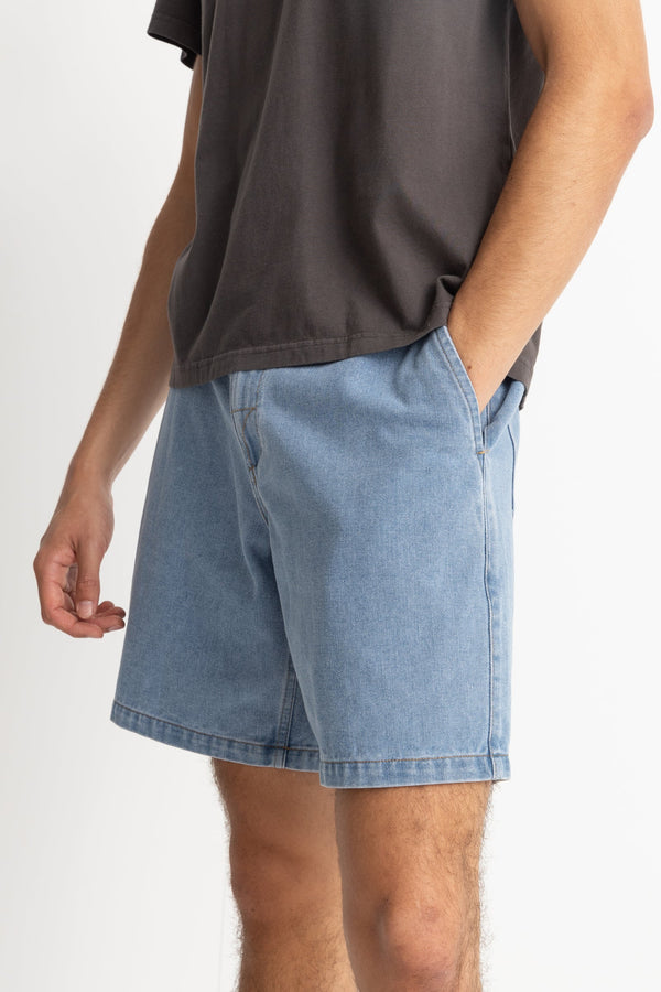 Denim Essential Short Worn Indigo